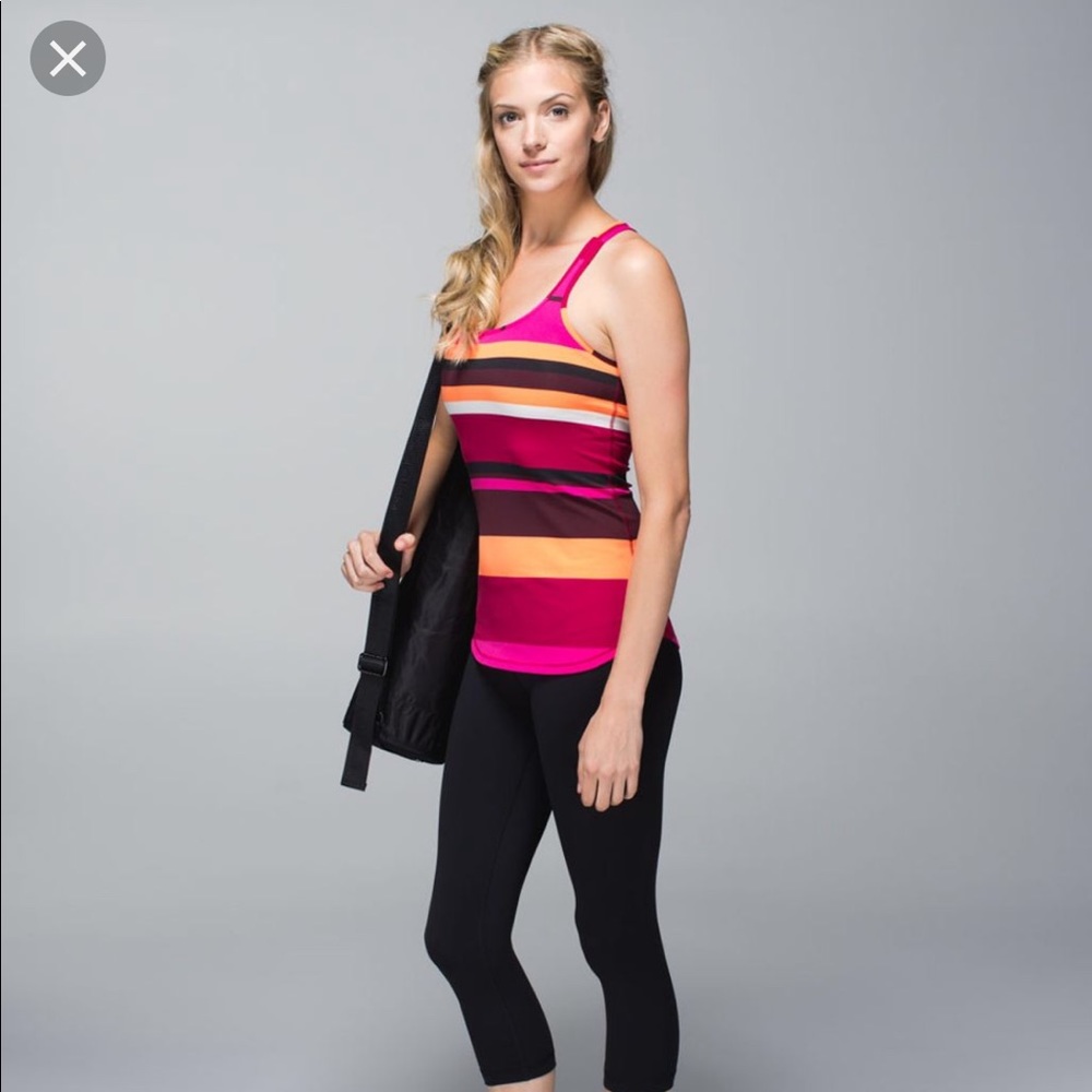Lululemon refresher racer back size 2